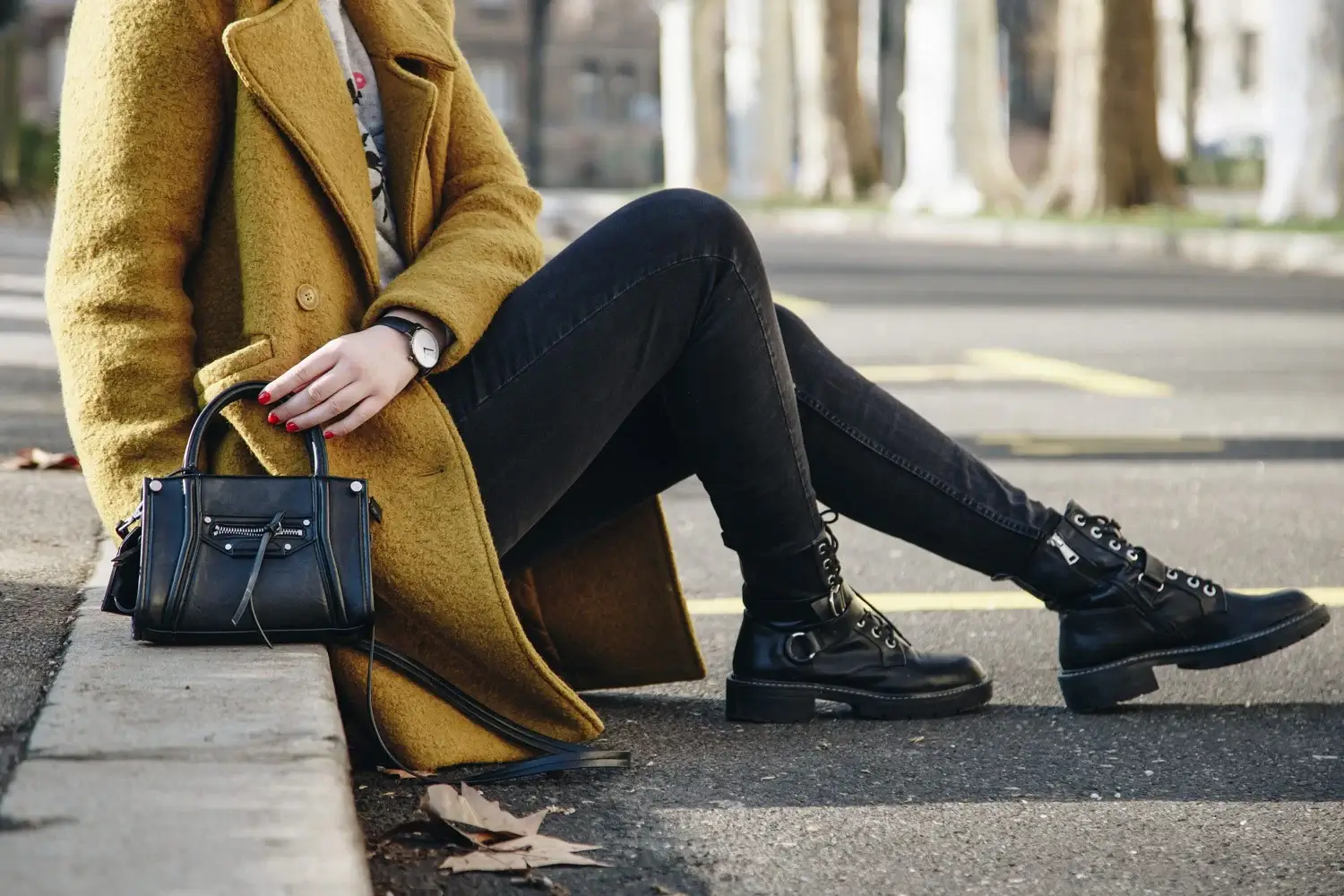 Образ с новыми ботинками Pinko