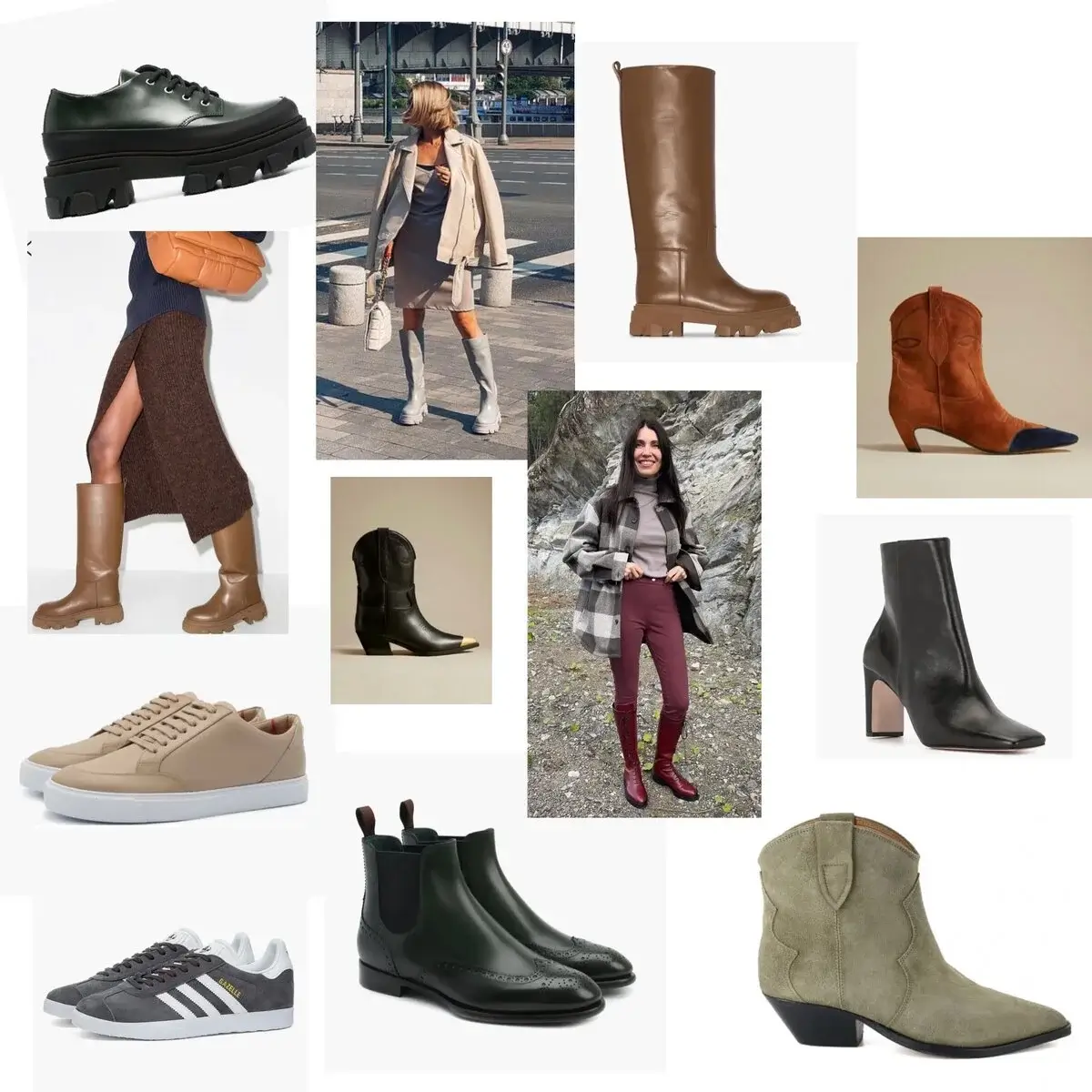 Мудборд с идеями для коллекции